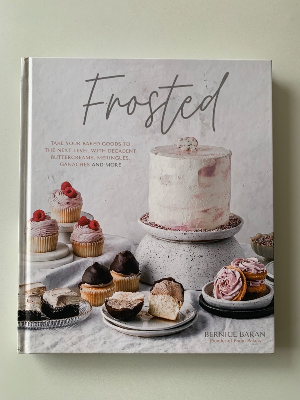 Frosted Cookbook by Bernice Baran Cookbook